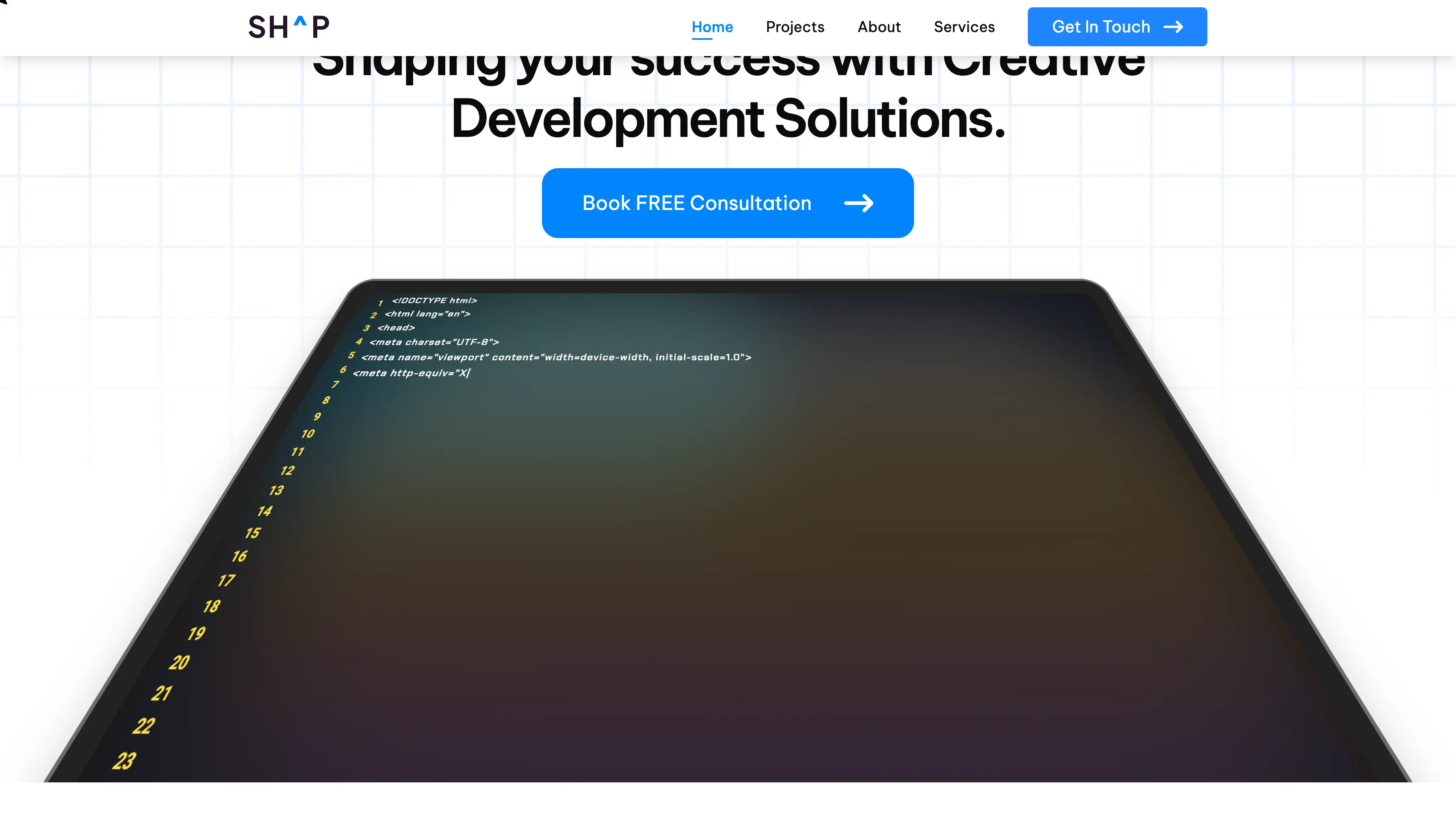 Shapinfotech project cover